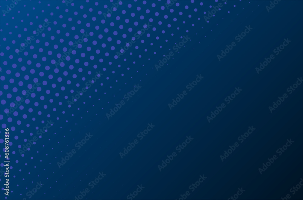 Obraz premium Blue background with geometric shapes dots. Reticulate or dotted texture. Dotted template for ​tecnology or business concept. 