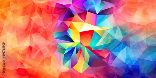 Multicolor mathematical tri...