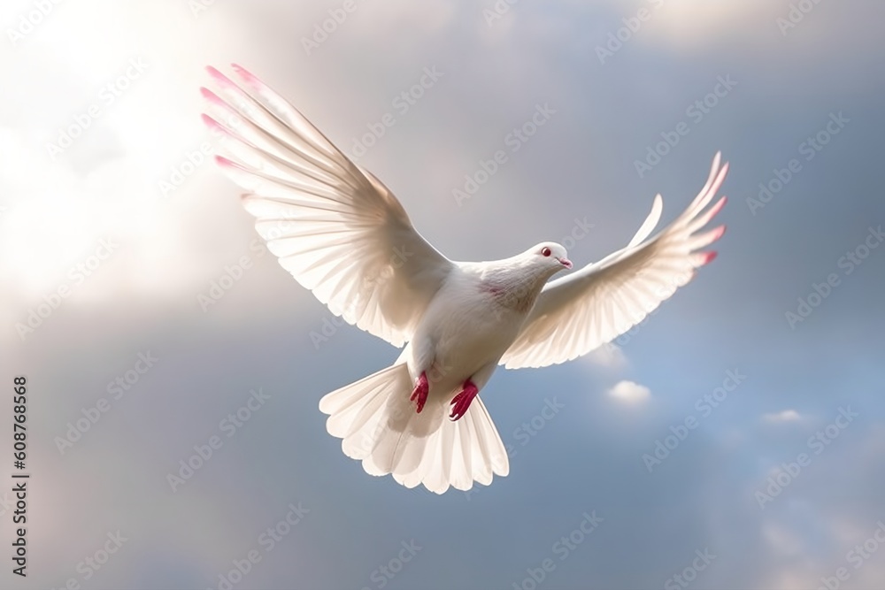 White dove, generative ai White dove, generative ai