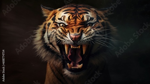 portrait of a tiger © faiz