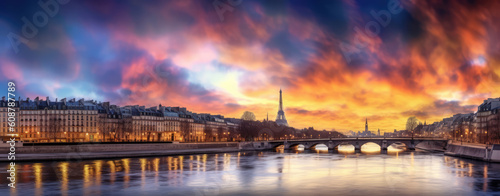 river_seine_with_many_colorful_clouds_in_paris