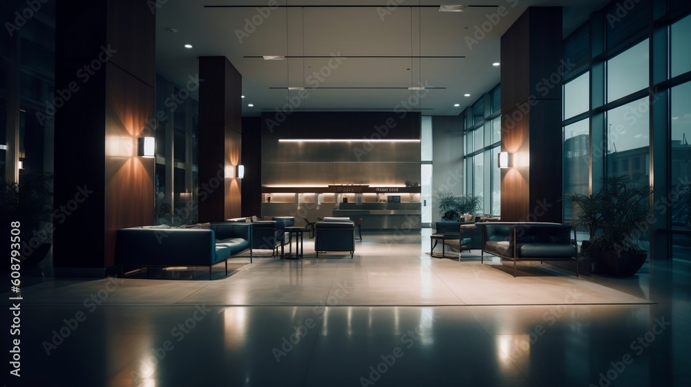 modern interior of an office