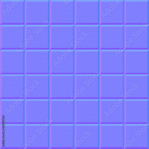 Floor tile normal map