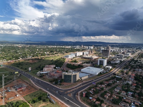 Gaborone Central Business District, Botswana, Africa