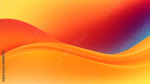 Gradient trendy vector liquid background copy space. Generative AI