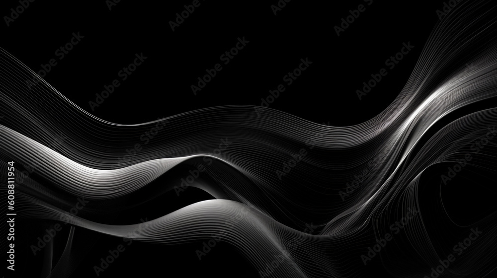 Fototapeta premium abstract black and white background