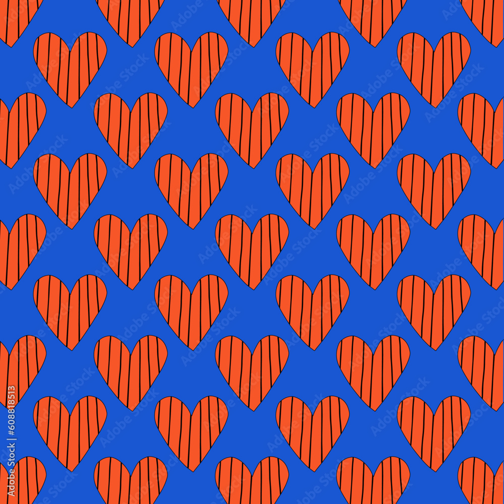 1970 psychedelic seamless pattern. 1970s good vibes hearts ornament. 1960 retro Valentine. Hippie peace and love. Funky and groove card. Trippy art.Hippie wallpaper background poster 1970 psychedelic seamless pattern. 1970s good vibes hearts ornament. 1960 retro Valentine. Hippie peace and love. Funky and groove card. Trippy art.Hippie wallpaper background poster