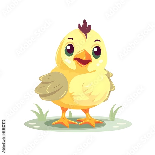 Vibrant chick clipart to add liveliness to your projects