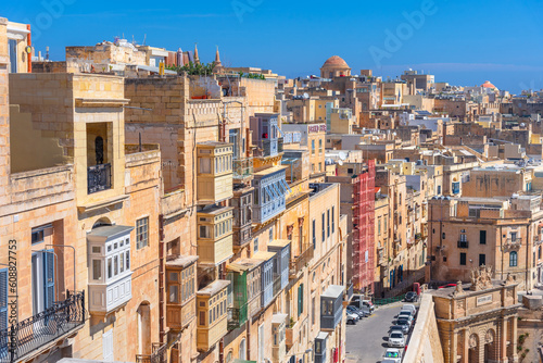 View of Valletta, the capital of Malta photo