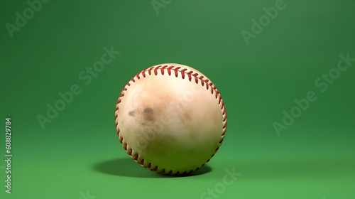 baseball behind green 