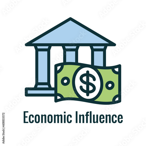 Company Analysis Factor Icon Depicting Pestel Method