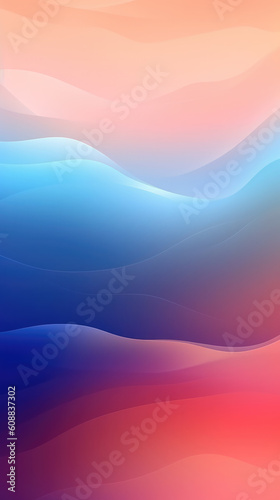 neon light with abstract colorful gradient wave background