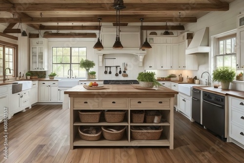 kitchen farmhouse-style interior design