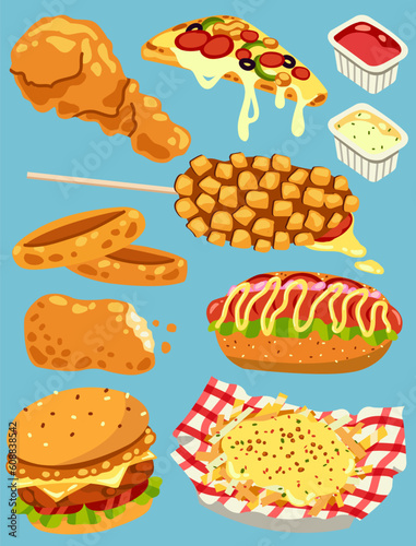 fast food collection