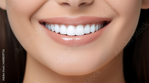 close up of a woman smiling