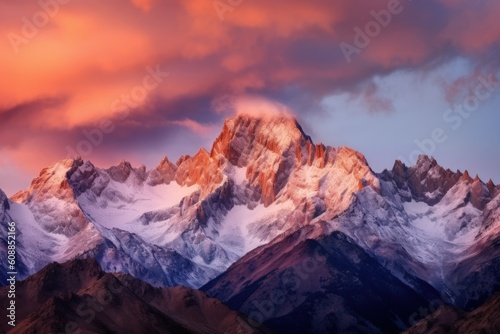 The Majestic Mountain Range - Generative AI © Sidewaypics
