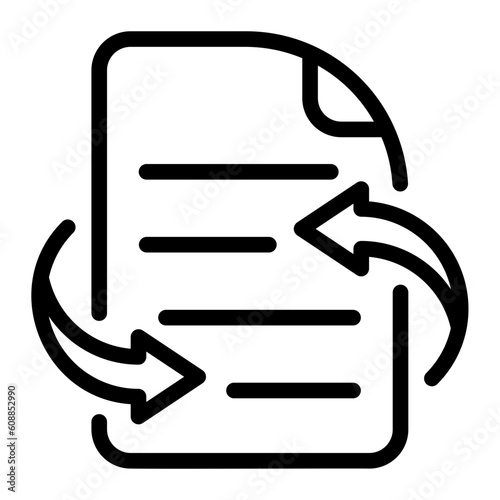 revision line icon