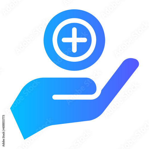 add gradient icon