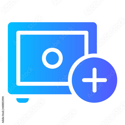 safebox gradient icon