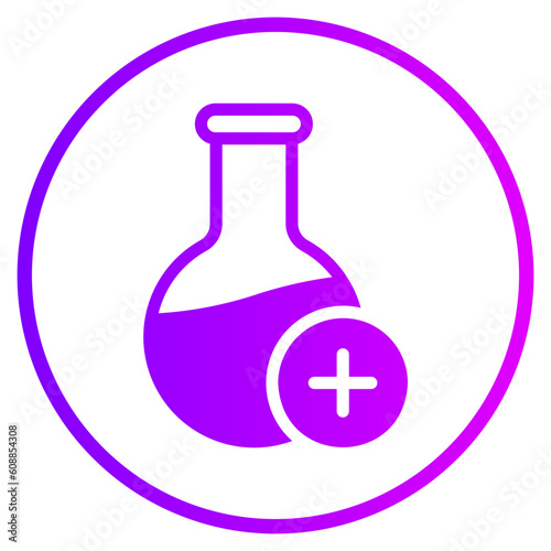 chemistry gradient icon