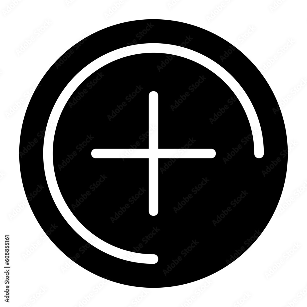 plus sign glyph icon plus sign glyph icon