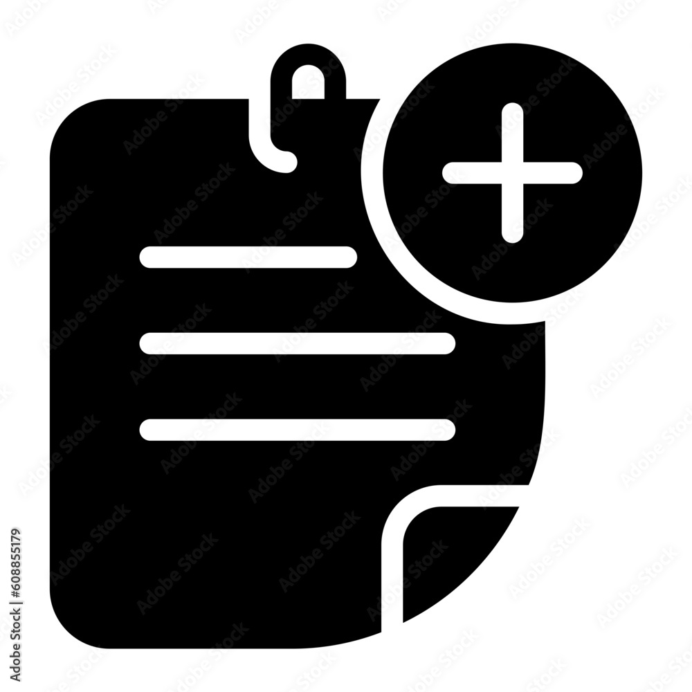 sticky notes glyph icon sticky notes glyph icon