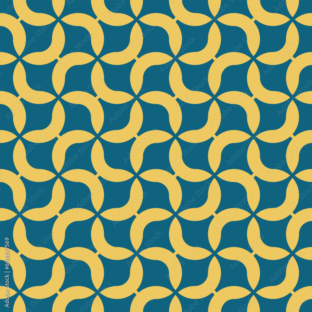 Obraz premium Simple wave background. Vector illustration.