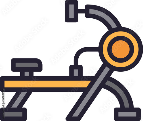 rowing machine icon