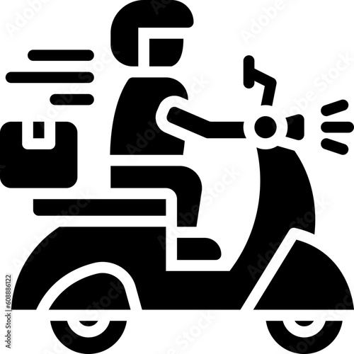 scooter delivery icon