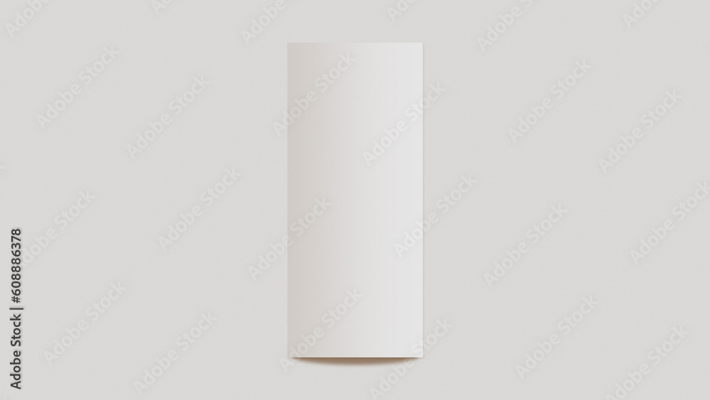 Matte Paper Realistic Brochure Mockup Template for Businesses and