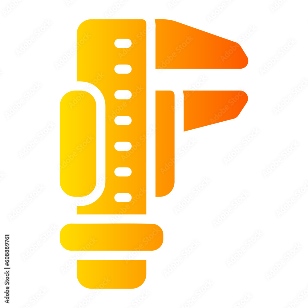 caliper Gradient icon caliper Gradient icon
