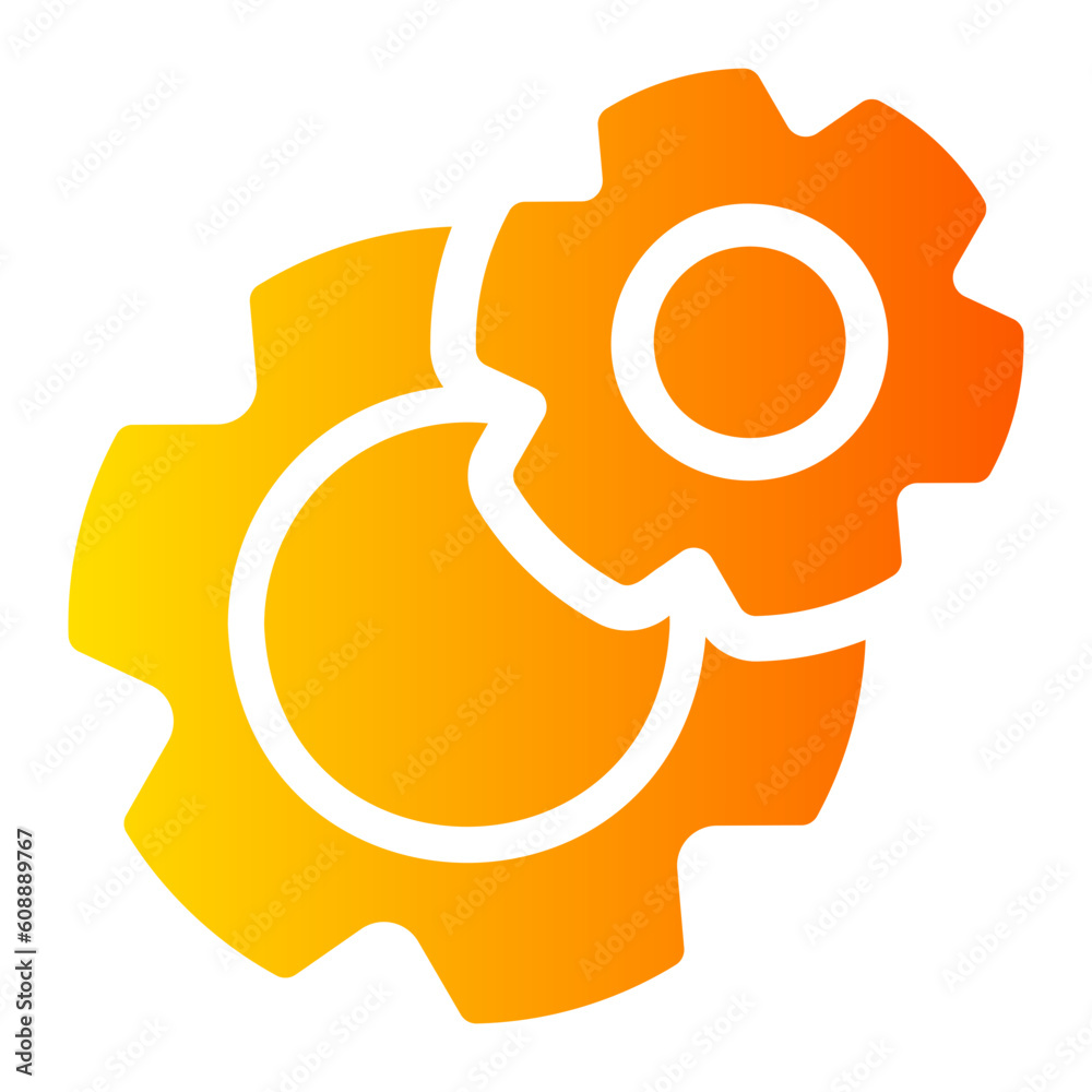 gear Gradient icon
