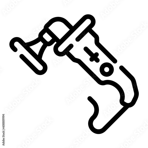 polisher Line Icon