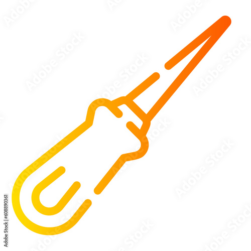 awl Line Gradient Icon