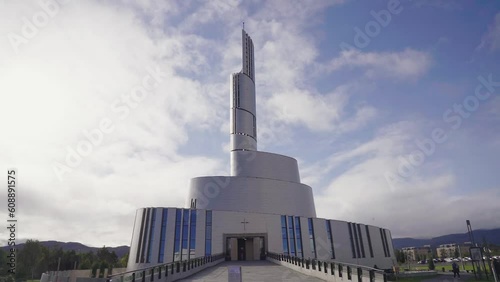 The Northern Lights Cathedral Alta Norway