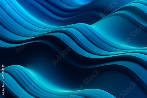 abstract blue wavy background