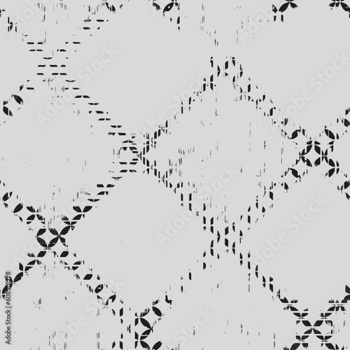 woven texture seamless vector pattern. linen shabby chic style. rustic kitchen woven texture background. farmhouse country home decor swatch. gingham weave textile allover print