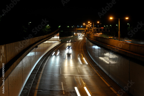 A100 city highway in Berlin photo