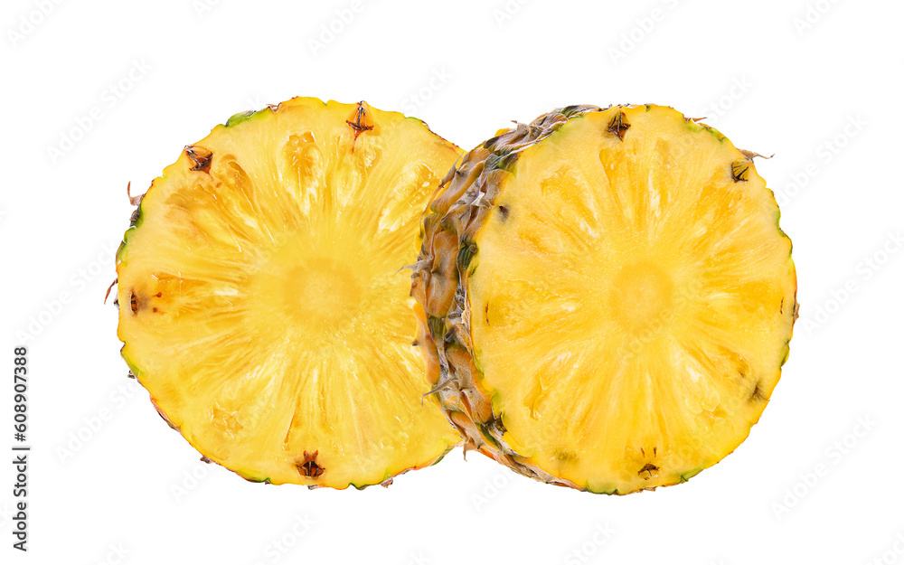 slice pineapple on transparent png slice pineapple on transparent png