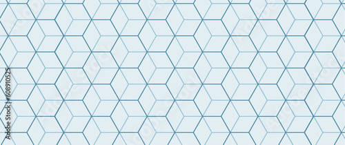 minimalist hexagon line pattern design, hexagonal geometric pattern design on a light background for background, backdrop, graphical resources, element