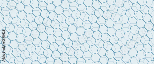 minimalist hexagon line pattern design, hexagonal geometric pattern design on a light background for background, backdrop, graphical resources, element