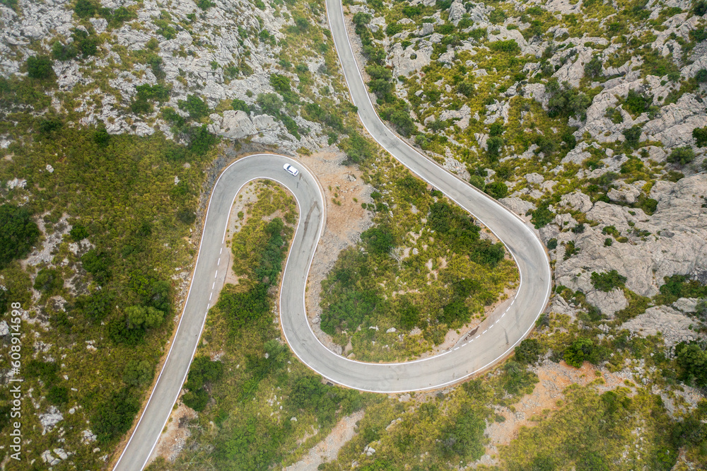 road in the mountains