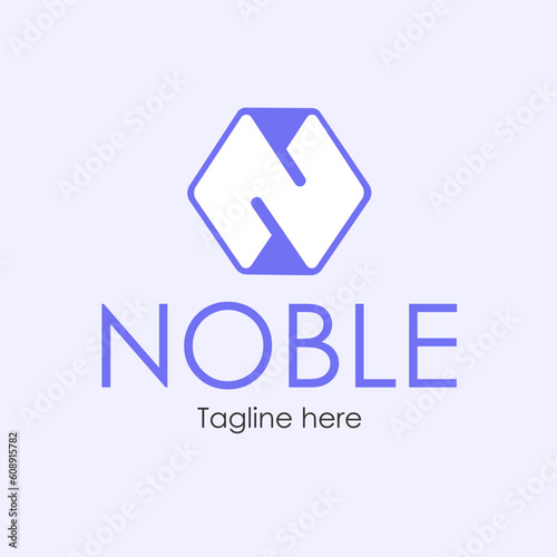 vector flat design letter N logo design template Free Download vector flat design letter N logo design template - GFXLoad