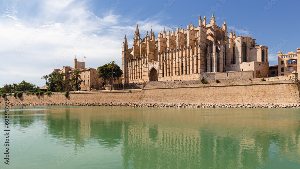 Catedral de Mallorca in Palma de Mallorca.