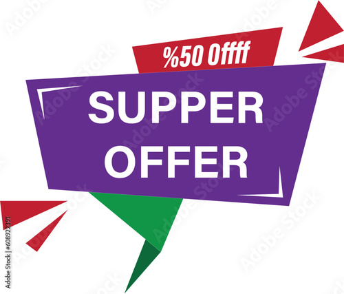 Sale In Origami Style