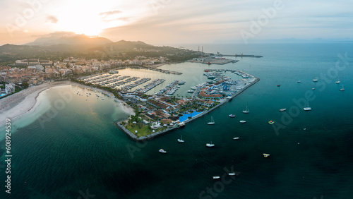 aerial view Alcudia photo