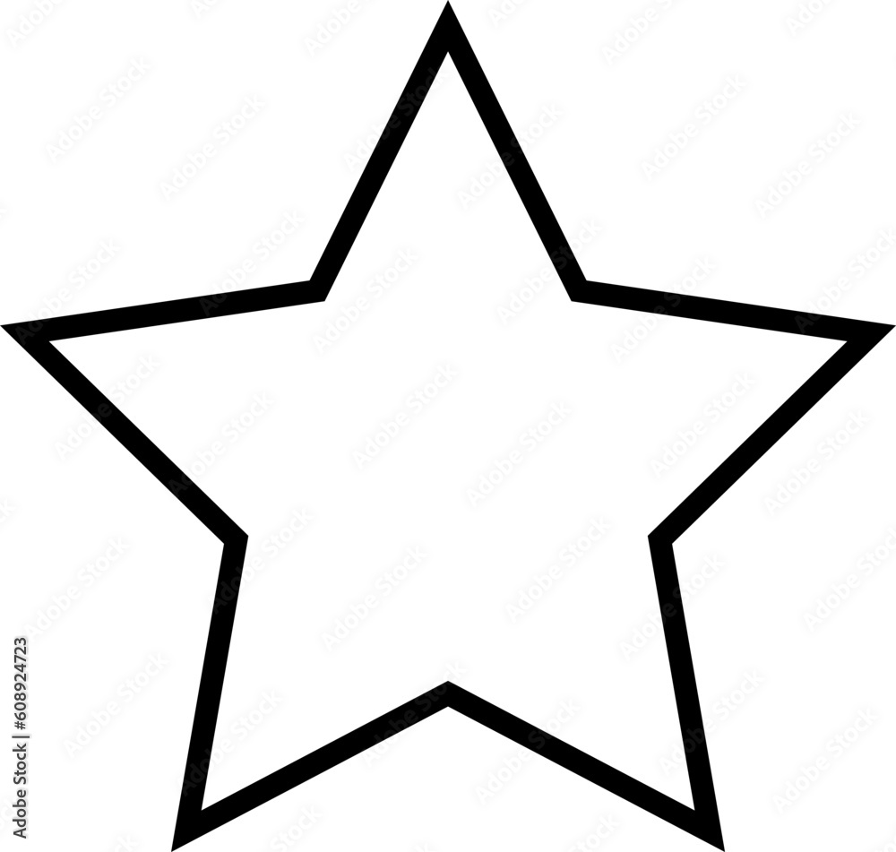 Star vector icon eps 10. Simple isolated illustration. Star vector icon eps 10. Simple isolated illustration.