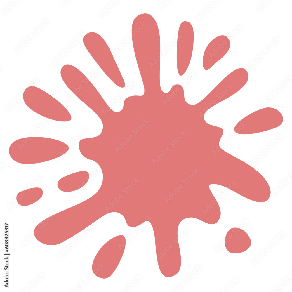 Ink Splash Shape Ink Splash Shape