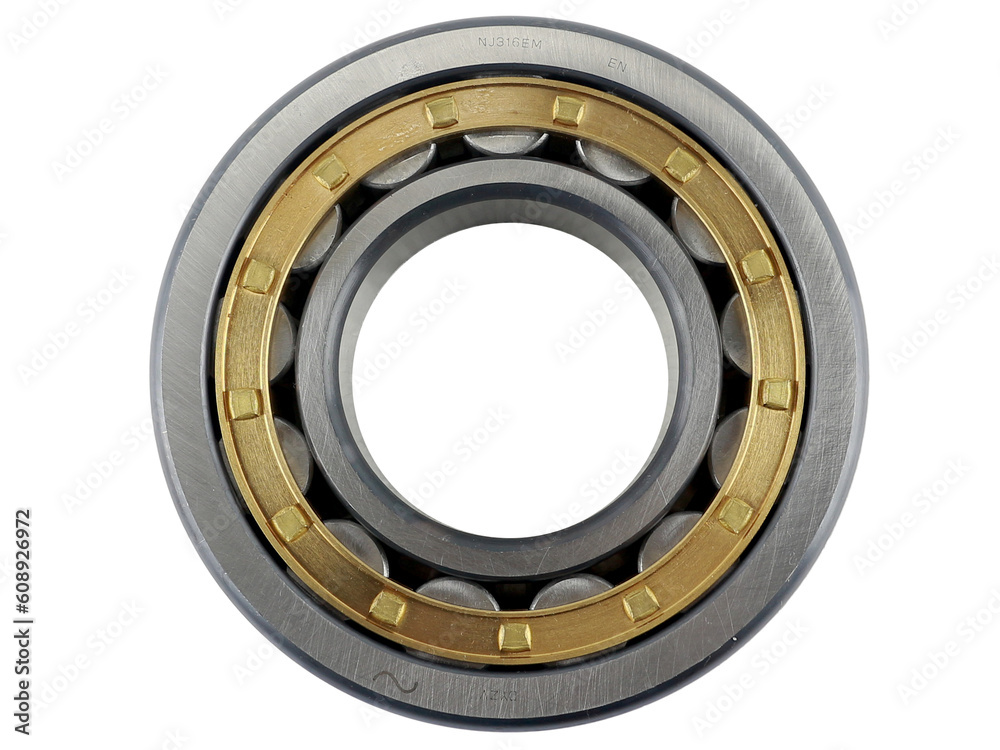 Obraz premium Bearing isolated on white background