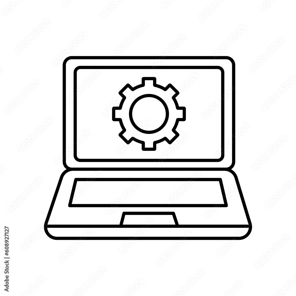 Computer Settings Vector Icon
Computer Settings Vector Icon